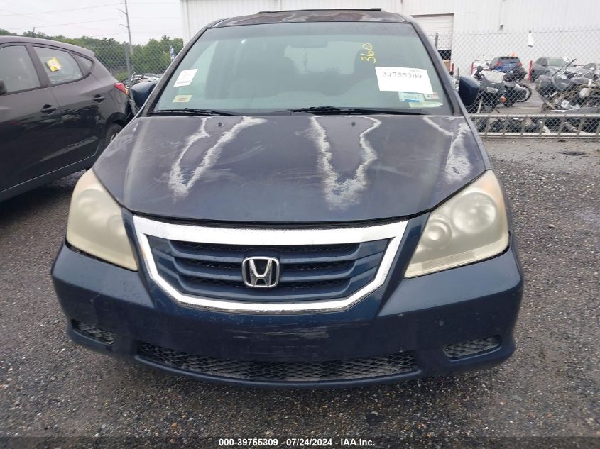 2010 Honda Odyssey Ex VIN: 5FNRL3H59AB040693 Lot: 39755309