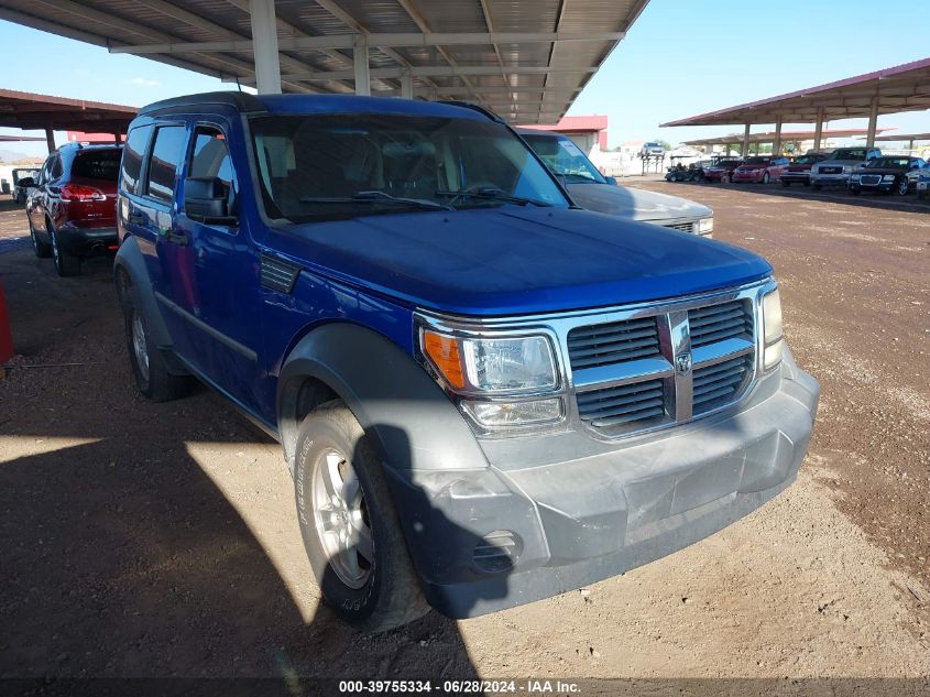 1D8GU28K87W601721 2007 Dodge Nitro Sxt