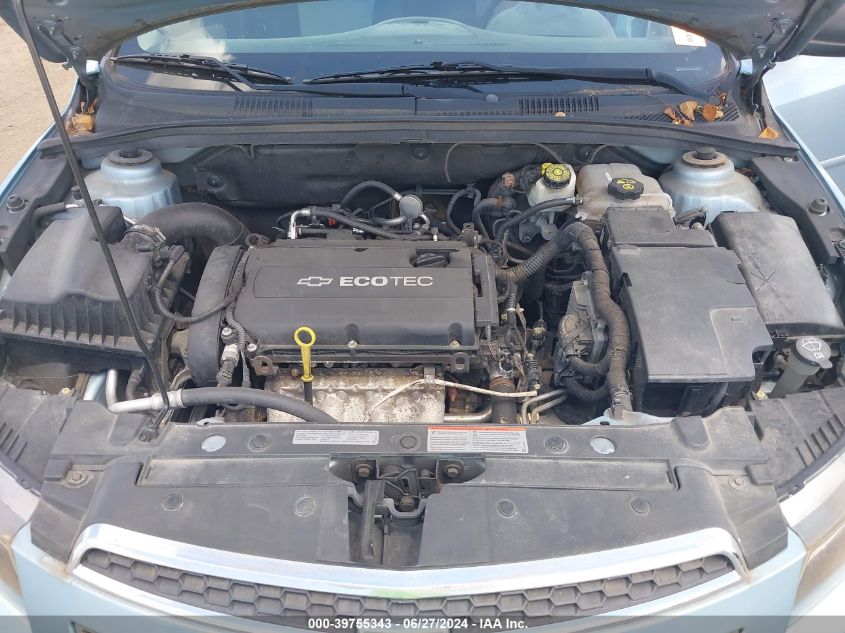 2011 Chevrolet Cruze Ls VIN: 1G1PC5SH6B7172932 Lot: 39755343