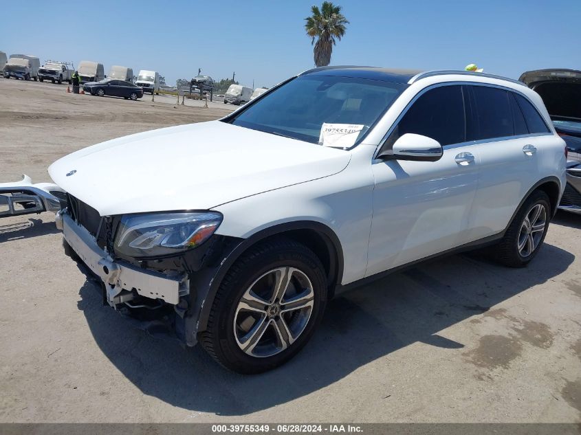 2019 Mercedes-Benz Glc 300 VIN: WDC0G4JB5K1002367 Lot: 39755349