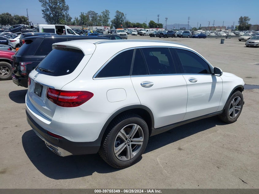 2019 Mercedes-Benz Glc 300 VIN: WDC0G4JB5K1002367 Lot: 39755349