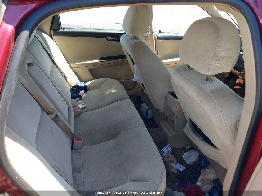 2010 Chevrolet Impala Lt VIN: 2G1WB5ENXA1128492 Lot: 39755354