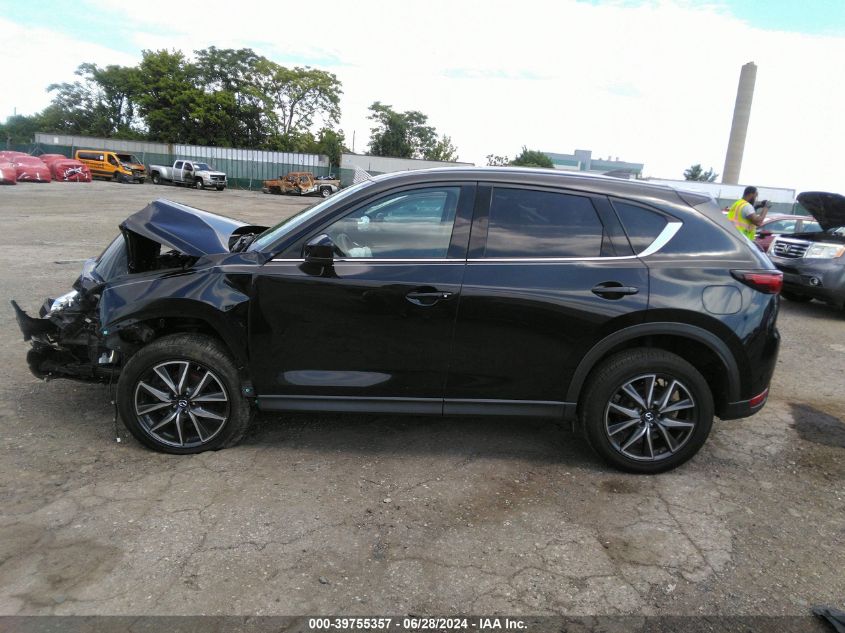 2018 Mazda Cx-5 Grand Touring VIN: JM3KFBDM2J0315715 Lot: 39755357