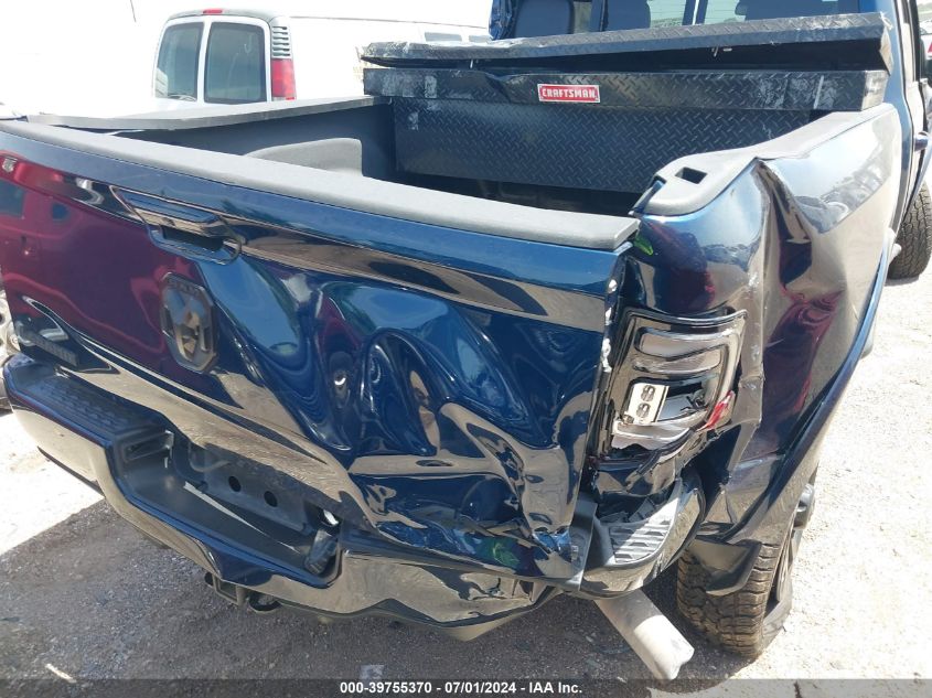 2022 Ram 3500 Laramie 4X4 6'4 Box VIN: 3C63R3EL0NG420374 Lot: 39755370