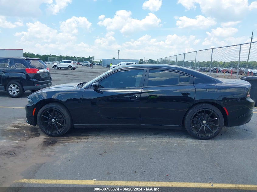 2019 Dodge Charger Sxt Rwd VIN: 2C3CDXBG9KH658035 Lot: 39755374