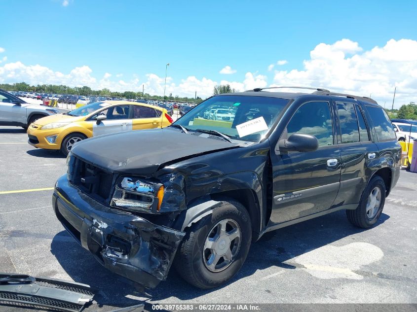2003 Chevrolet Trailblazer Ls VIN: 1GNDS13S332202877 Lot: 39755383