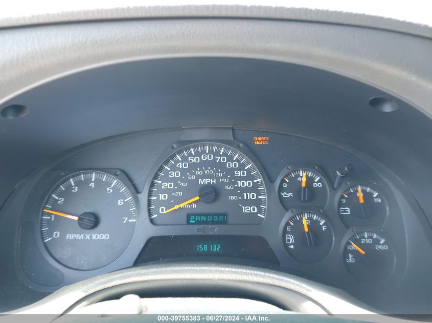 2003 Chevrolet Trailblazer Ls VIN: 1GNDS13S332202877 Lot: 39755383