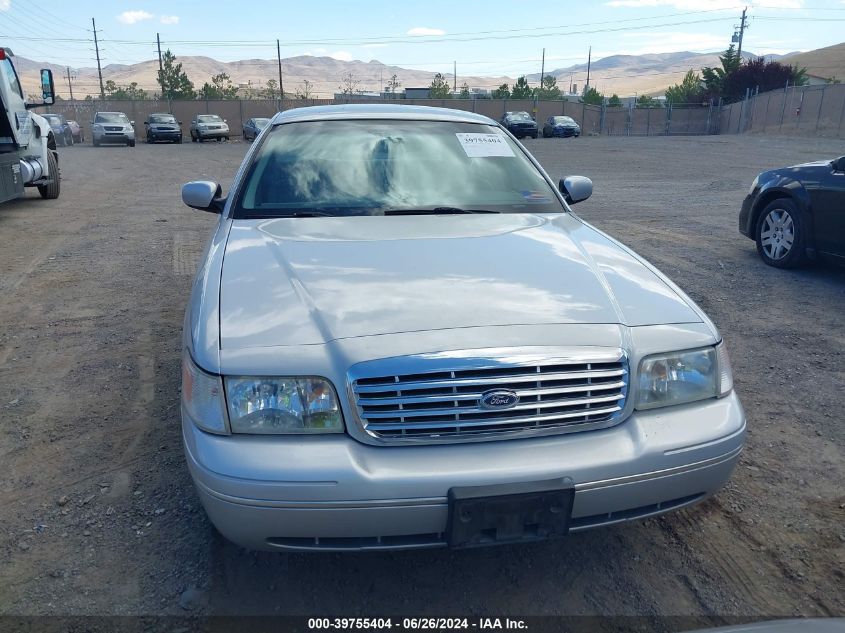1999 Ford Crown Victoria Lx VIN: 2FAFP74W8XX209663 Lot: 39755404