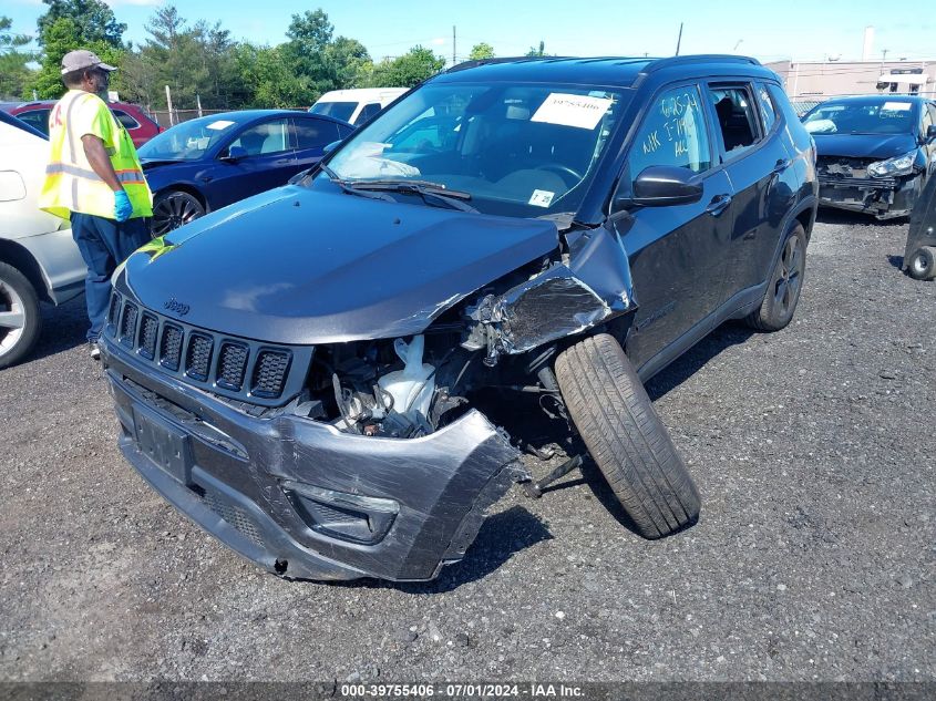 2020 Jeep Compass Altitude 4X4 VIN: 3C4NJDBB7LT197359 Lot: 39755406