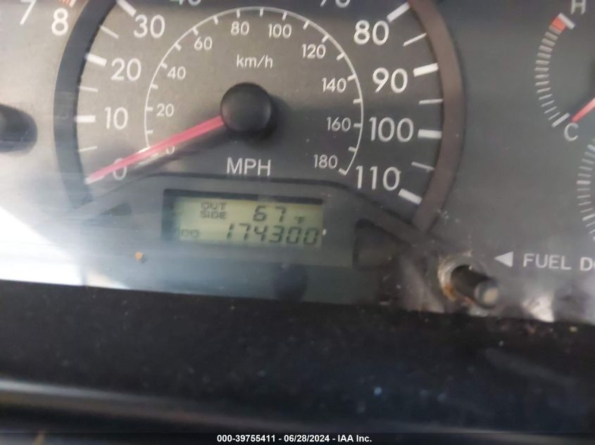 2T1BR32E65C427513 | 2005 TOYOTA COROLLA