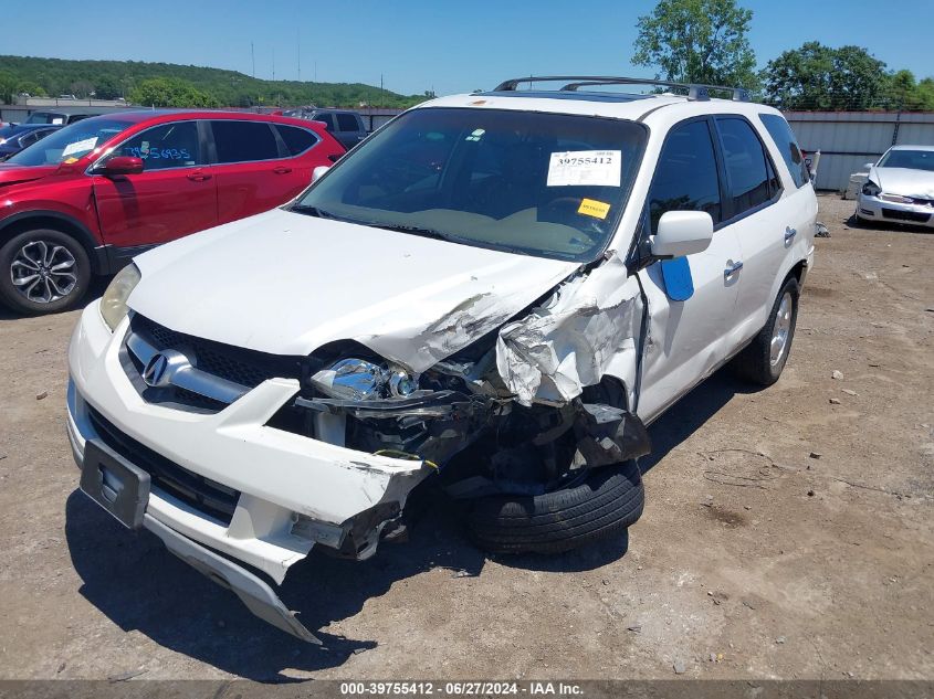 2006 Acura Mdx VIN: 2HNYD18216H506292 Lot: 39755412