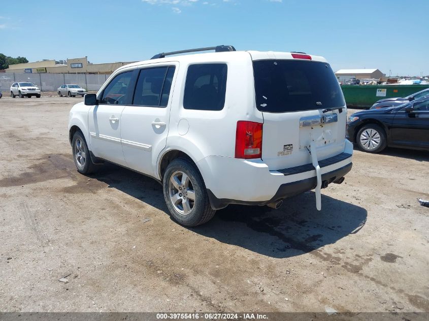 2009 Honda Pilot Ex-L VIN: 5FNYF38579B020490 Lot: 39755416