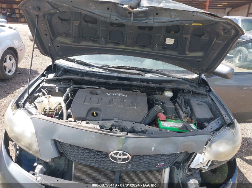 2010 Toyota Corolla S VIN: 2T1BU4EE5AC454681 Lot: 39755419