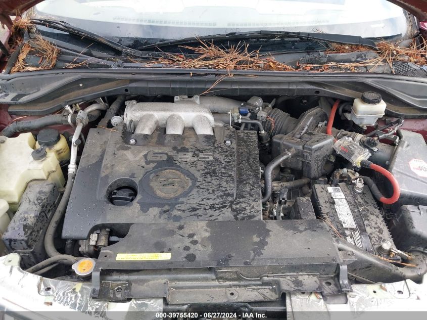 2006 Nissan Murano Se VIN: JN8AZ08W16W527820 Lot: 39755420