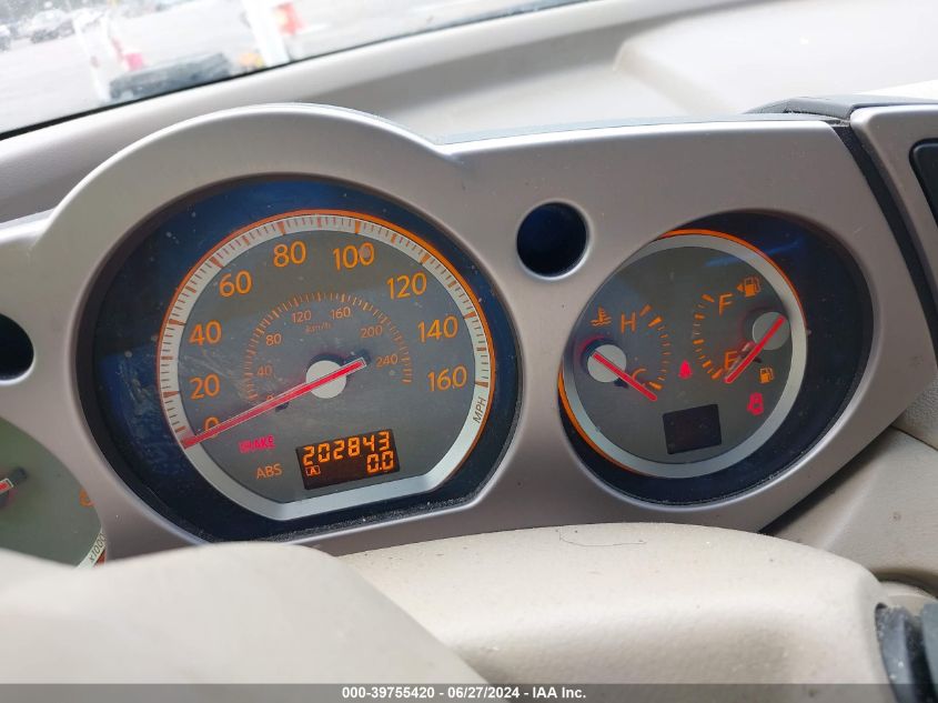 2006 Nissan Murano Se VIN: JN8AZ08W16W527820 Lot: 39755420