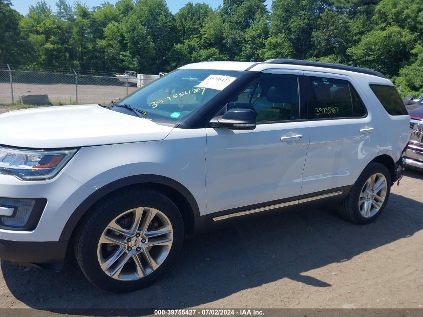 2017 Ford Explorer Xlt VIN: 1FM5K8D82HGD46449 Lot: 39755427