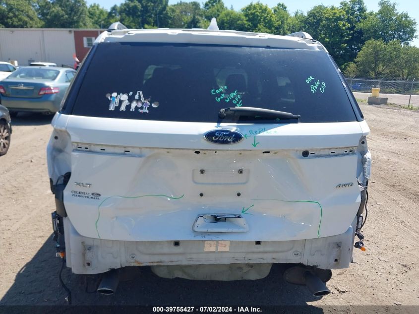 2017 Ford Explorer Xlt VIN: 1FM5K8D82HGD46449 Lot: 39755427