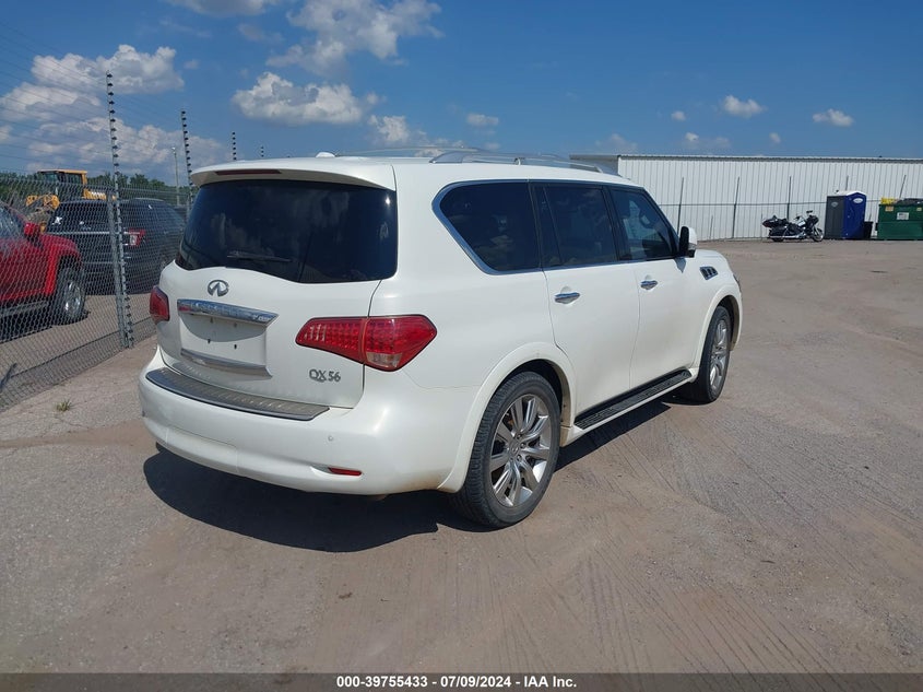 2012 Infiniti Qx56 VIN: JN8AZ2NC7C9317674 Lot: 39755433