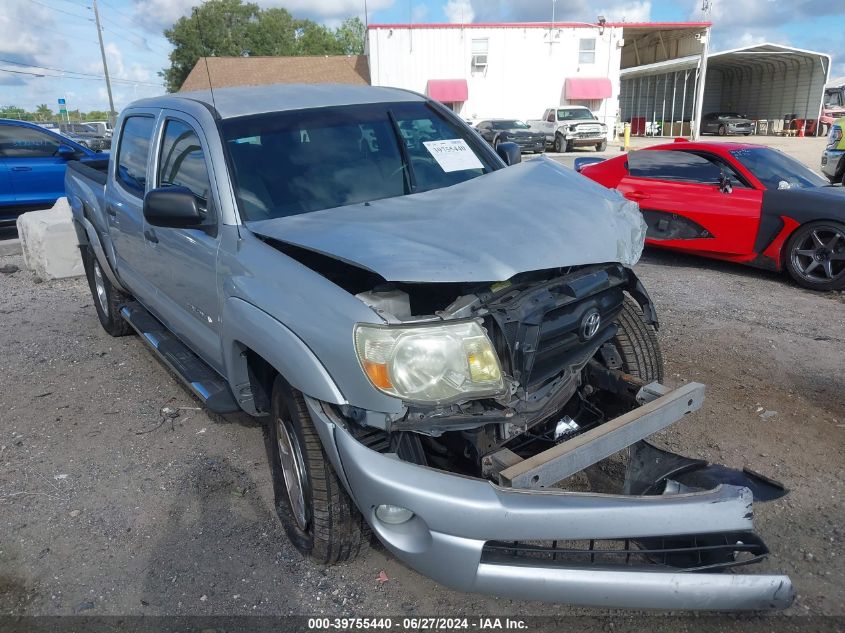 2008 Toyota Tacoma Double Cab Prerunner VIN: 3TMJU62N48M056195 Lot: 39755440