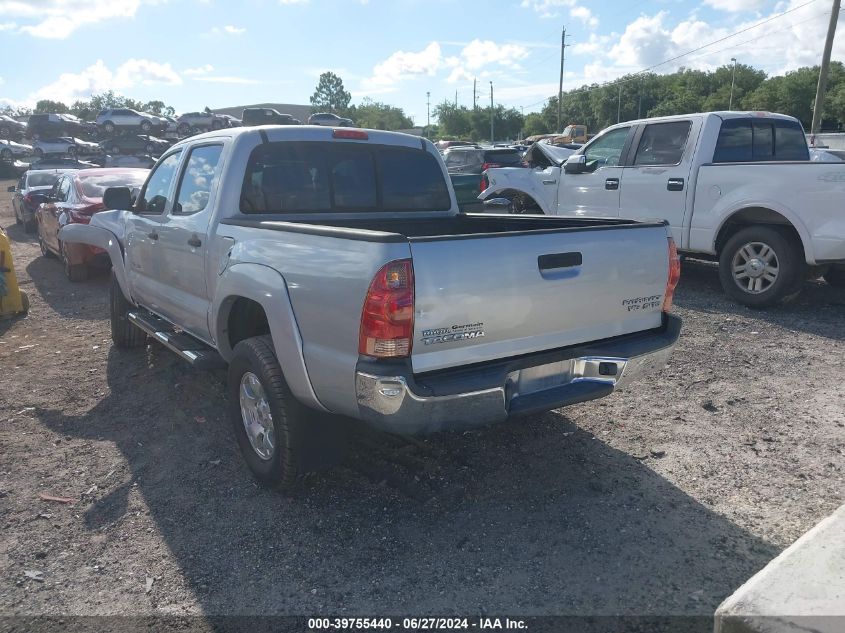 2008 Toyota Tacoma Double Cab Prerunner VIN: 3TMJU62N48M056195 Lot: 39755440