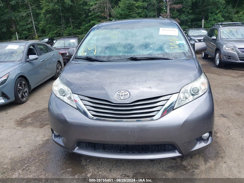 2013 Toyota Sienna Xle 7 Passenger VIN: 5TDDK3DC8DS054389 Lot: 39755451