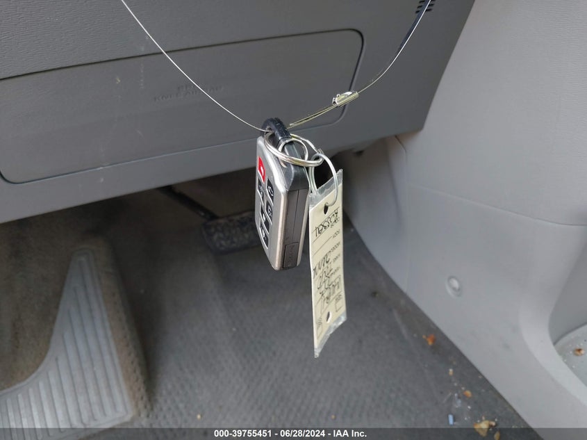 2013 Toyota Sienna Xle 7 Passenger VIN: 5TDDK3DC8DS054389 Lot: 39755451