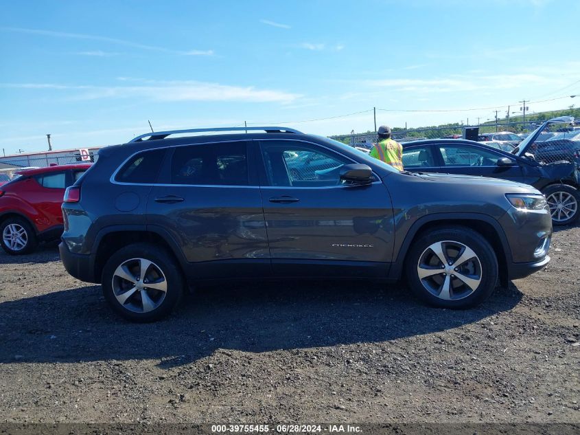 2021 Jeep Cherokee Limited VIN: 1C4PJMDX2MD121668 Lot: 39755455