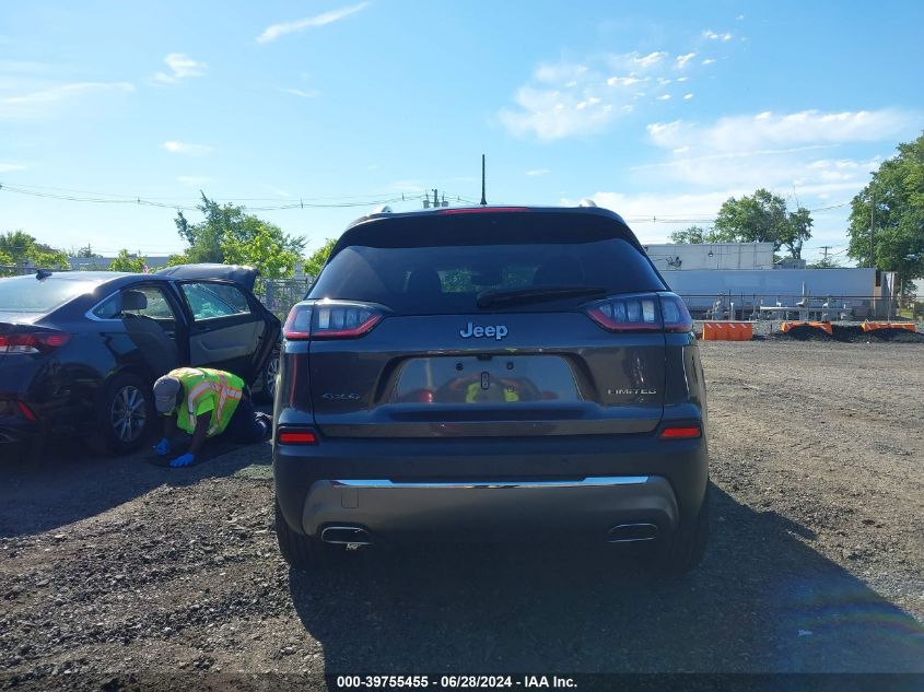 2021 Jeep Cherokee Limited VIN: 1C4PJMDX2MD121668 Lot: 39755455