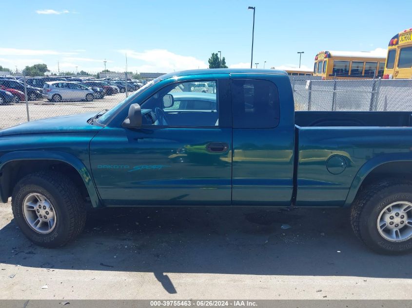 1998 Dodge Dakota Slt/Sport VIN: 1B7GG22X3WS506175 Lot: 39755463