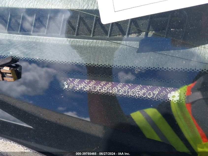 2003 Honda Cr-V Lx VIN: SHSRD68493U108007 Lot: 39755465