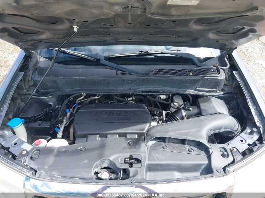 2012 Honda Pilot Ex-L VIN: 5FNYF4H55CB022087 Lot: 39755467