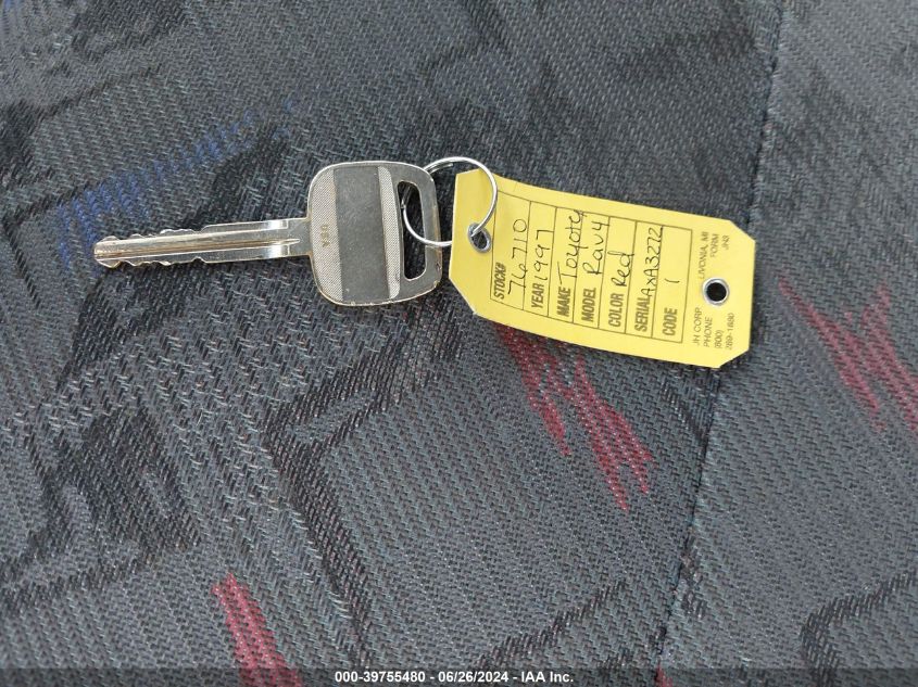 1997 Toyota Rav4 VIN: JT3XP10V8V0007043 Lot: 39755480