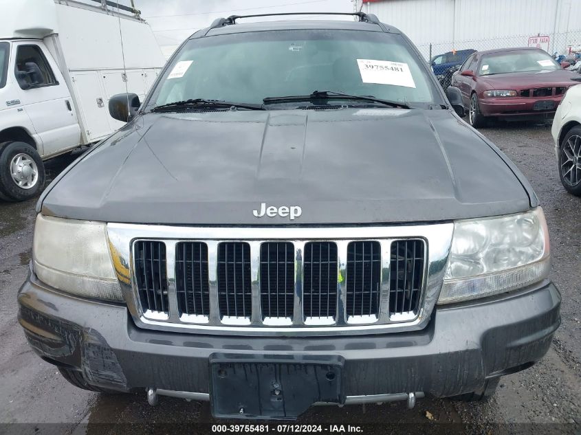 2004 Jeep Grand Cherokee Overland VIN: 1J8GW68JX4C248621 Lot: 39755481