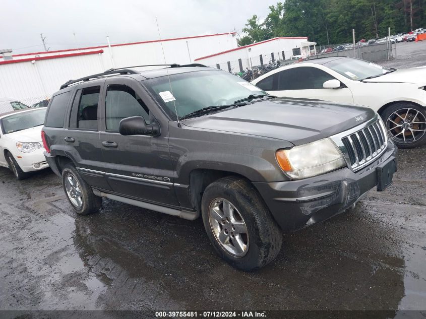 2004 Jeep Grand Cherokee Overland VIN: 1J8GW68JX4C248621 Lot: 39755481