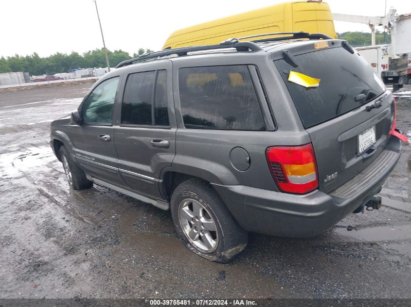 2004 Jeep Grand Cherokee Overland VIN: 1J8GW68JX4C248621 Lot: 39755481