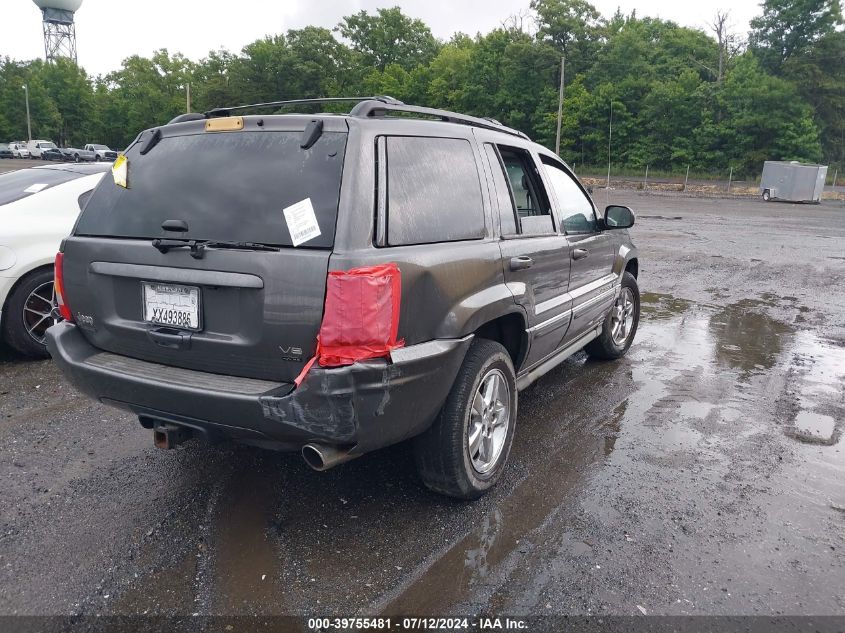 2004 Jeep Grand Cherokee Overland VIN: 1J8GW68JX4C248621 Lot: 39755481