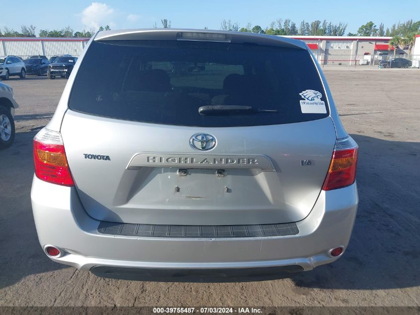 2009 Toyota Highlander VIN: JTEDS41A892071793 Lot: 39755487