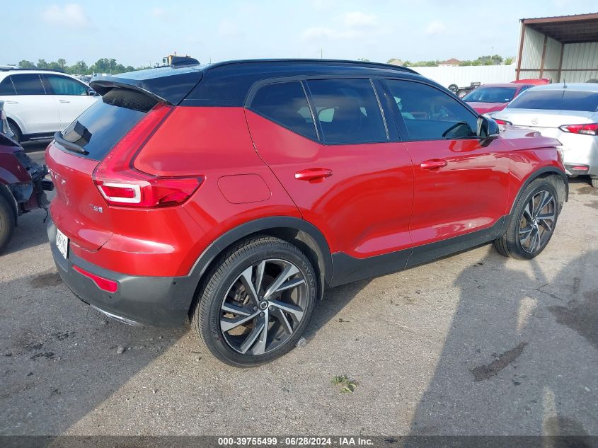 2019 Volvo Xc40 T5 Momentum/T5 R-Design VIN: YV4162XZXK2017685 Lot: 39755499