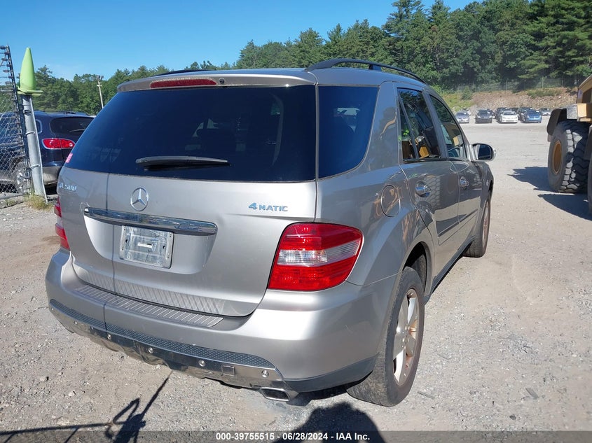 2007 Mercedes-Benz Ml 500 VIN: 4JGBB75E17A155933 Lot: 39755515