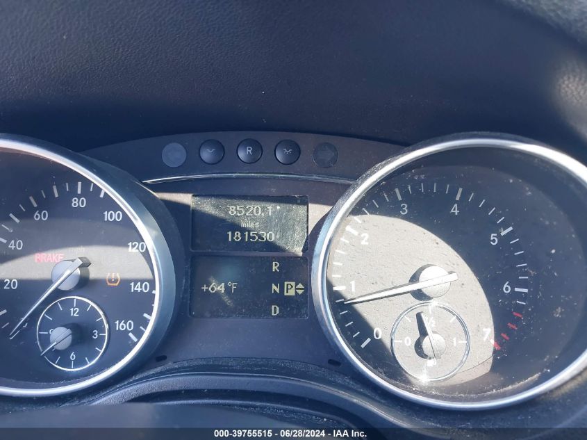 2007 Mercedes-Benz Ml 500 VIN: 4JGBB75E17A155933 Lot: 39755515