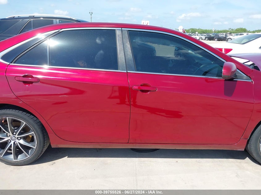 2016 Toyota Camry Le/Xle/Se/Xse VIN: 4T1BF1FK6GU580195 Lot: 39755526