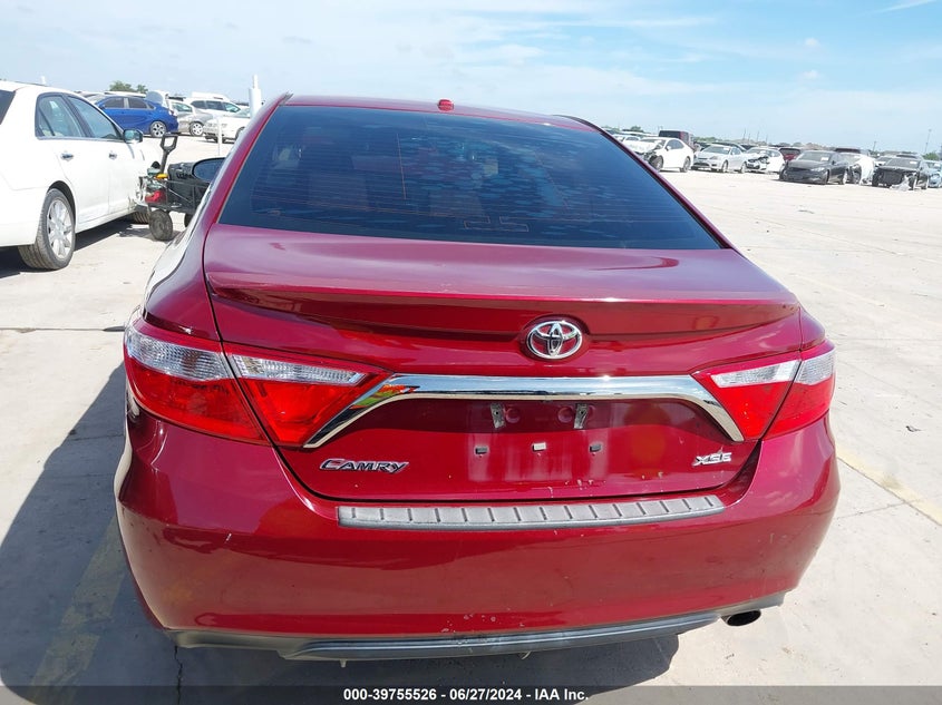 2016 Toyota Camry Le/Xle/Se/Xse VIN: 4T1BF1FK6GU580195 Lot: 39755526