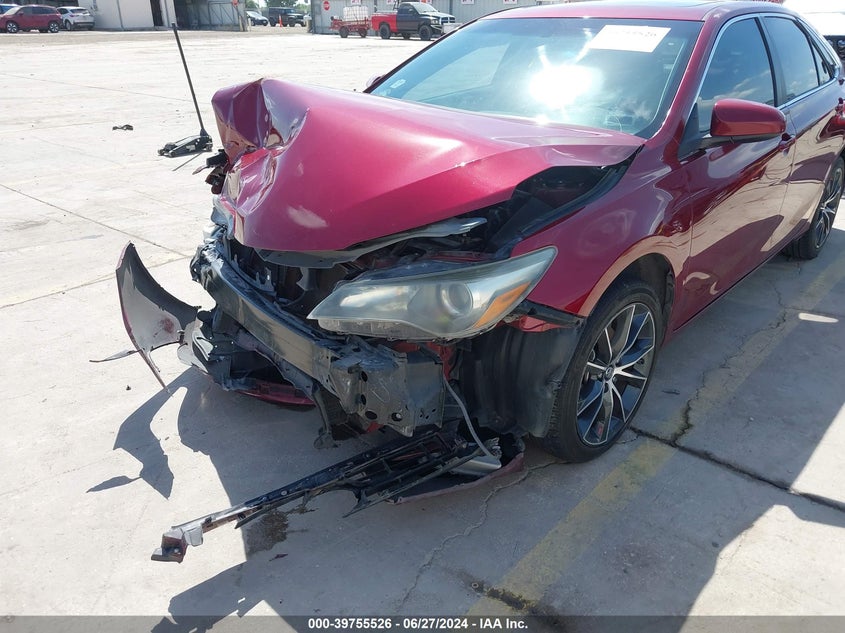 2016 Toyota Camry Le/Xle/Se/Xse VIN: 4T1BF1FK6GU580195 Lot: 39755526