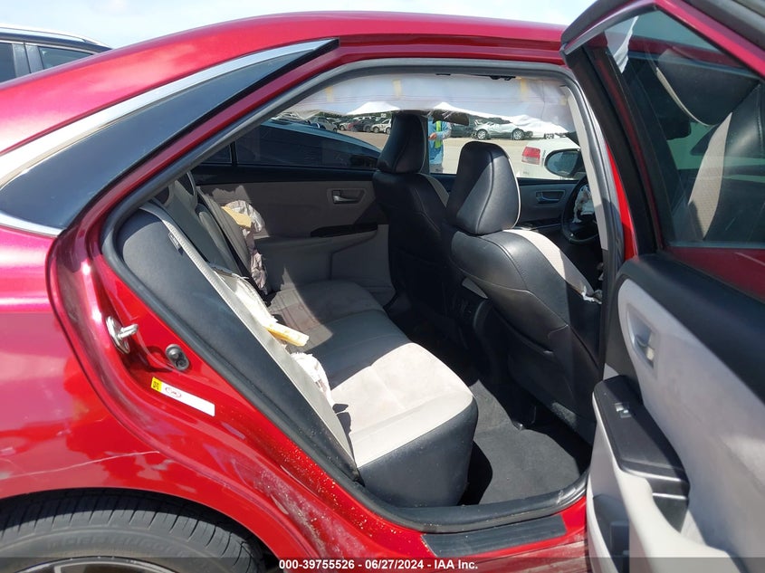 2016 Toyota Camry Le/Xle/Se/Xse VIN: 4T1BF1FK6GU580195 Lot: 39755526