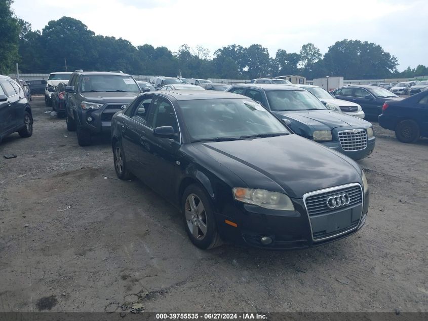 WAUAF78E96A209474 | 2006 AUDI A4