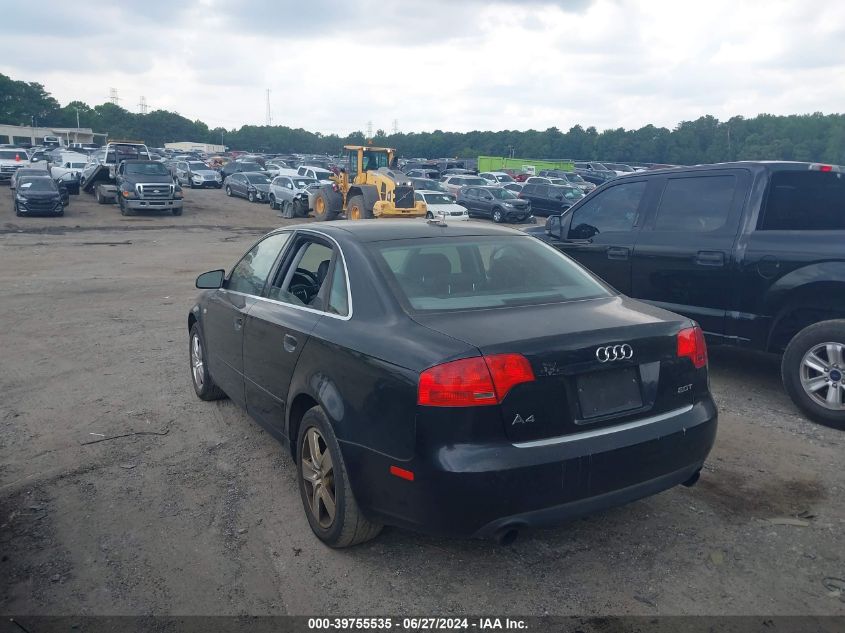 WAUAF78E96A209474 | 2006 AUDI A4