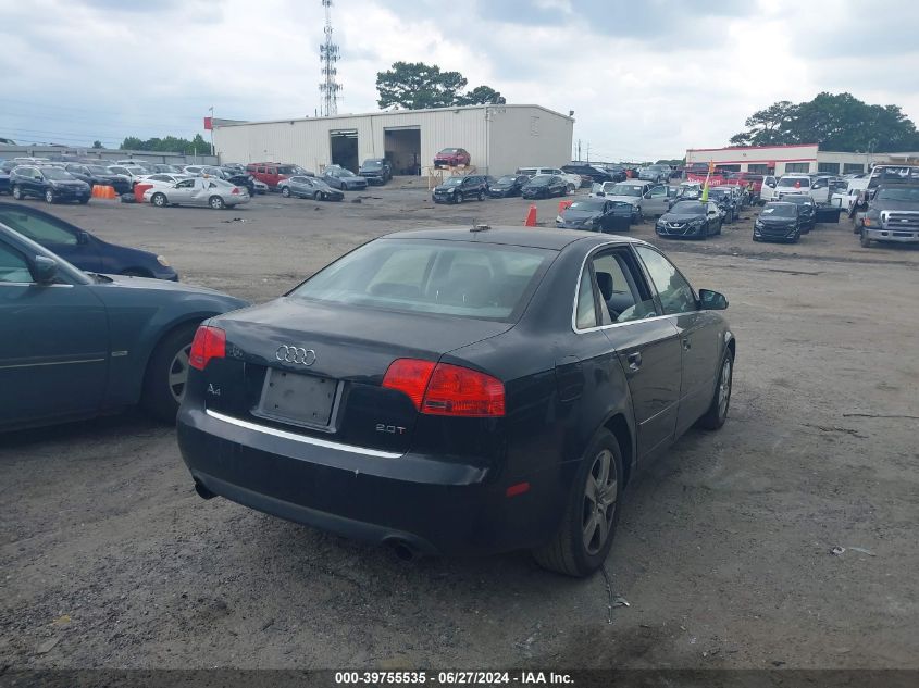 WAUAF78E96A209474 | 2006 AUDI A4