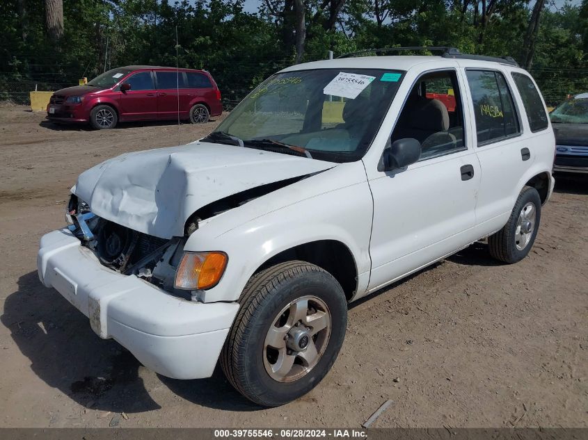 1999 Kia Sportage VIN: KNDJB7232X5600000 Lot: 39755546