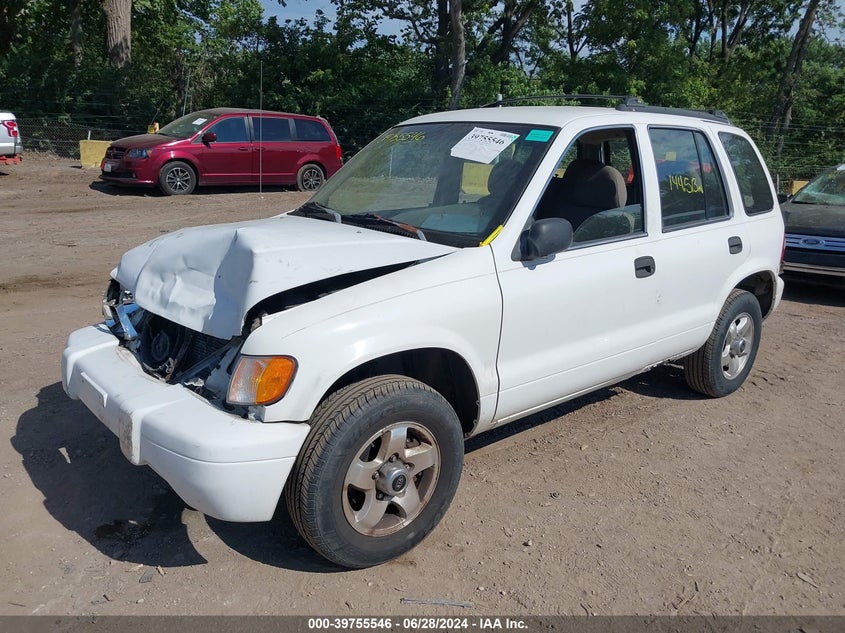 1999 Kia Sportage VIN: KNDJB7232X5600000 Lot: 39755546