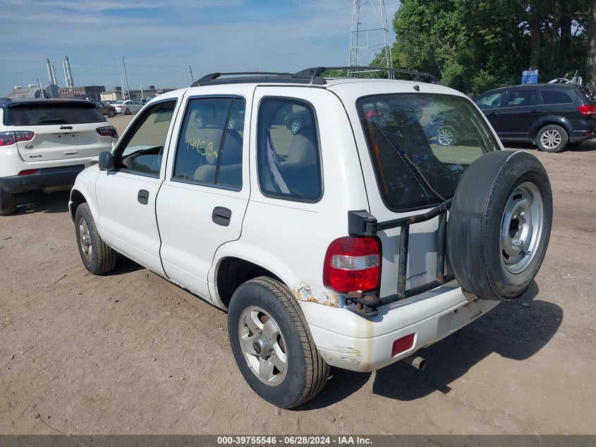 1999 Kia Sportage VIN: KNDJB7232X5600000 Lot: 39755546